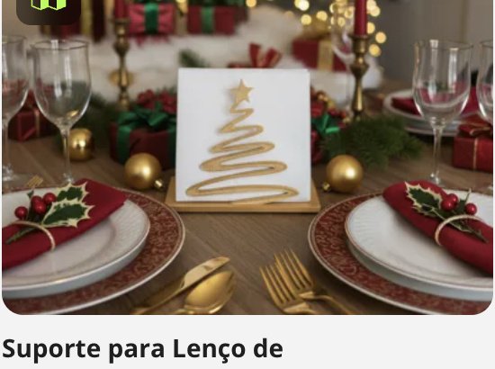 Suporte de Guardanapos e Lenços Pinheiro Moderno - Koa 3D